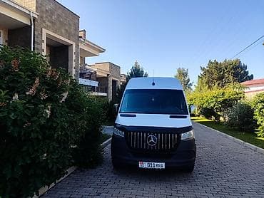 Кызматтар: Mercedes-Benz Sprinter (длинная база, высокий потолок) - Кузов: белый — 4
