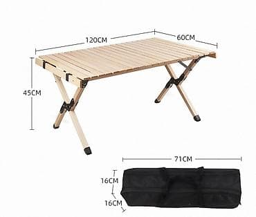 стол для пикника: Складной походный стол, Дерево — 2