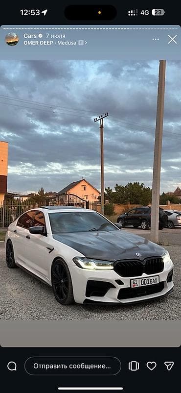 BMW 5 series: 2020 г., 3 л, Автомат, Бензин, Седан
