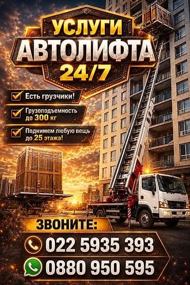 строительные бригадой: Стрела 72 м, 300 т — 1