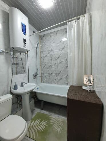 сколько стоит 4 комнатная квартира в бишкеке: 1 комната, 44 м², 106 серия улучшенная, 4 этаж, Евроремонт — 6