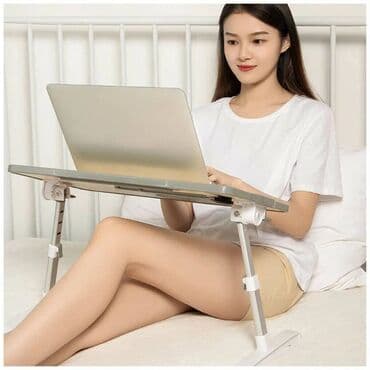 трп: Стол трансформер для ноутбука или для завтрака в постель. Эргономичный — 2
