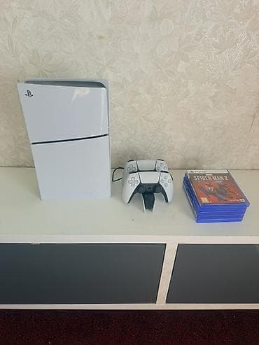 Видеоигры и приставки: PlayStation 5 1TB (версия с дисководом) + аксессуары и набор игр, в — 4