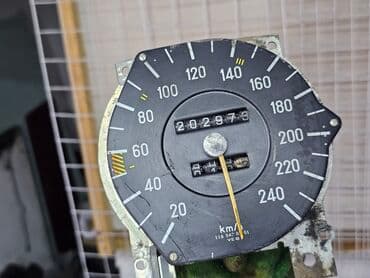 спидометры: Щиток приборов Mercedes-Benz 1976 г., Б/у, Оригинал, Германия — 5