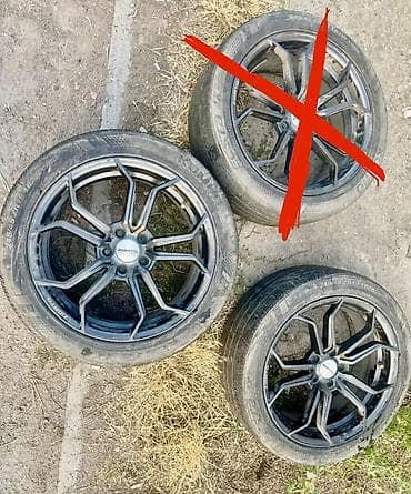 bbs diska: Колеса в сборе 245 / 45 / R 19, Лето, Б/у, Легковые, Литые, отверстий - 5 — 10