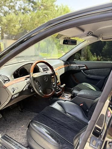 авто минивен 7 мест: Mercedes-Benz S-Class: 2003 г., 3.7 л, Автомат, Газ, Седан — 9