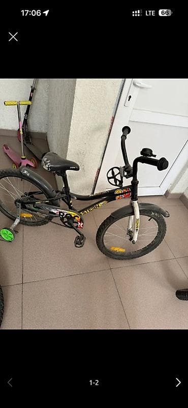 детские велики от года: Детский велосипед, 2-колесный, 9 - 13 лет, Б/у — 1