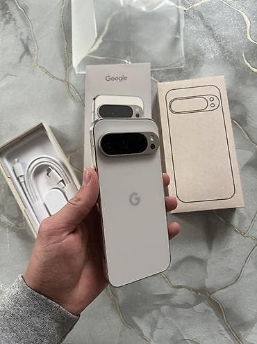 камерофон: Google Pixel 9 Pro, Новый, 128 ГБ, цвет - Белый, 1 SIM, eSIM — 5