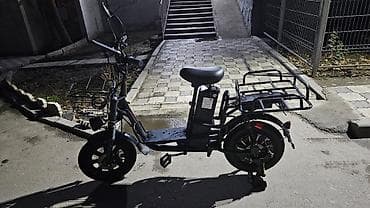 моторка: Электрический грузовой трицикл/самокат для города и доставки — 1