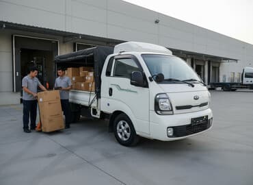 автомобили для инвалидов с ручным управлением: Легкий грузовик, Kia, Стандарт, 1,5 т, Новый — 2