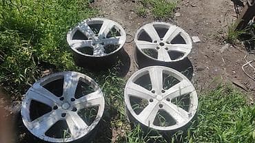 Шины и диски: Литые Диски R 22 Комплект, отверстий - 5, Б/у — 1