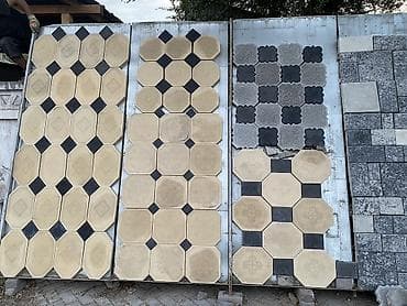 уличная плитка: Тротуарная плитка, Другая модель, Бетонная, Для двора, Новый — 5