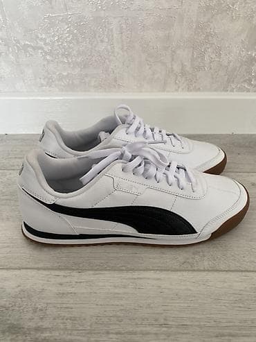 кожаные бу: Мужские кроссовки, 42.5, Puma, Новый, цвет - Белый, Самовывоз — 3