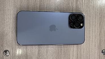 IPhone 13 Pro Max, Б/у, 256 ГБ, Sierra Blue, Защитное стекло, Чехол, 81 %