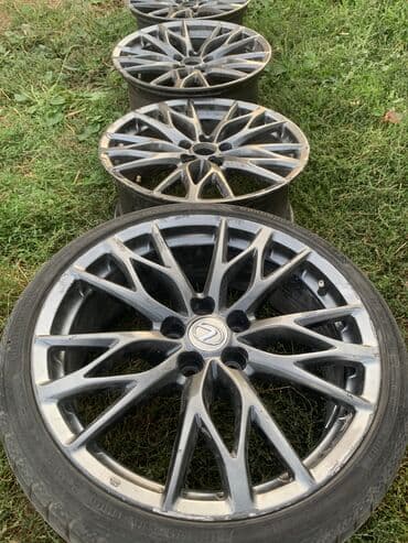 покрышка р16: Литые Диски R 19 Lexus, Комплект, отверстий - 5, Б/у — 7