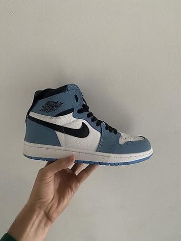 майкл джордан: Мужские кроссовки, 43, Air Jordan, Новый, цвет - Голубой — 1