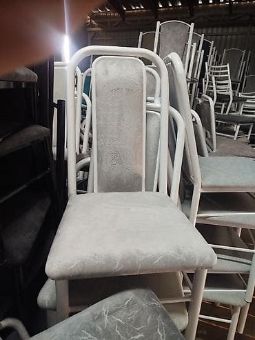 мебельный паралон: Стул для кафе, ресторанов, Железо — 3