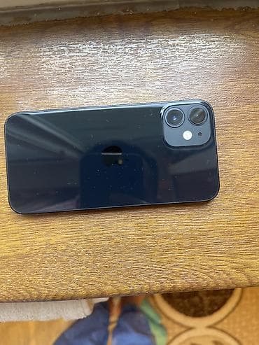 iphone 11 64: IPhone 12 mini, Б/у, 64 ГБ, Black Titanium, Чехол, 100 % — 6