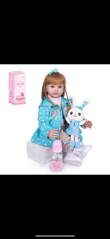 Реалистичная кукла Reborn . Размер куклы 50 см Материал Анти Токсичный