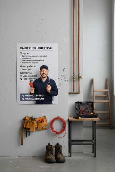 кочкор аренда: Сантехниканы орнотуу жана алмаштыруу 6 жылдан ашык тажрыйба — 1