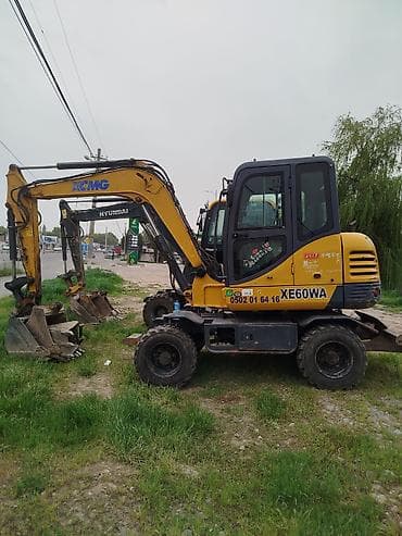 Экскаватор, XCMG, Колесный