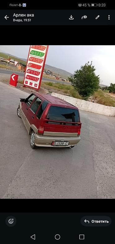 авто ровер: Daewoo Tico: 1995 г., 0.8 л, Механика, Бензин, Хэтчбэк — 5