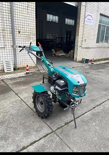 косилка трактора: Мотоблок с навесным оборудованием Описание: - Колёсный мотоблок — 1