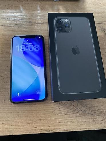 iphone 1e pro: IPhone 11 Pro, Б/у, 256 ГБ, Space Gray, Коробка — 1