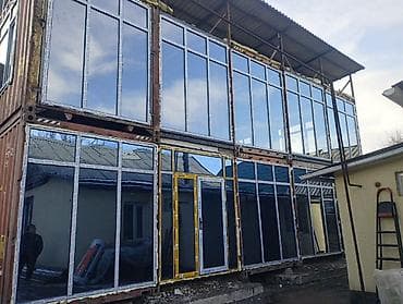 Пластиковое окно на заказ, Тип окна: Витражные, Платная установка, Без рассрочки