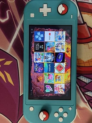 nintendo 3ds games: Nintendo Switch Lite, бирюзовый цвет. Прошитый ❗️❗️❗️ Прям все что — 3