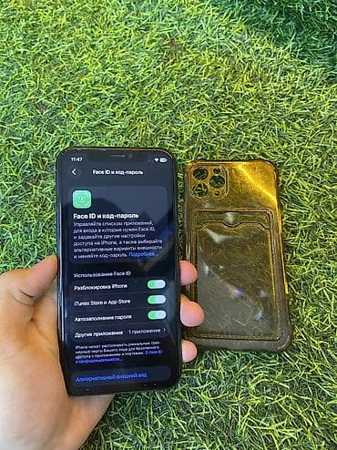 vision pro: IPhone 11 Pro, Б/у, 256 ГБ, Matte Midnight Green, Чехол, 71 % — 5