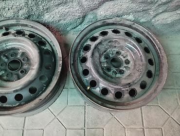 диски стальные r15: Железные Диски R 16 Комплект, отверстий - 5, Б/у — 3