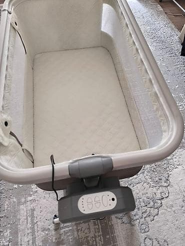 кресло качалка: Люлька, Б/у, Колыбель, цвет - Бежевый, Самовывоз — 6