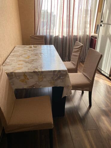 аренда квартир в бишкеке на долгий срок: 2 бөлмө, Менчик ээси, Толугу менен эмереги бар — 5