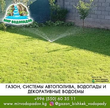 Газон: Газон и Автополив Газон. Озеленение под ключ. Хотите красивый — 1