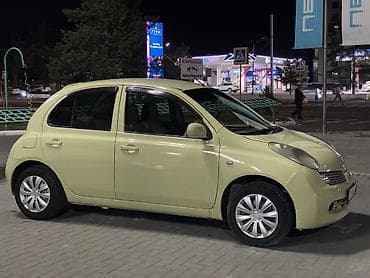 капот vento: Nissan March: 2003 г., 1.2 л, Автомат, Бензин, Хэтчбэк — 3