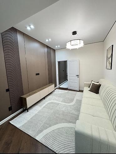 Недвижимость: 1 комната, 58 м², Элитка, Асанбай мкр Элитка, 10 этаж, Дизайнерский ремонт — 4