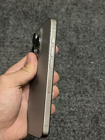IPhone 15 Pro, Б/у, 256 ГБ, Natural Titanium, 80 % — 6