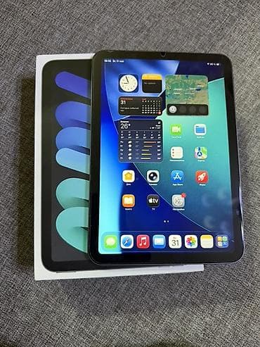 14 iphone: Планшет, Apple, память 64 ГБ, 8" - 9", Wi-Fi, Б/у, Классический цвет - Серебристый — 1