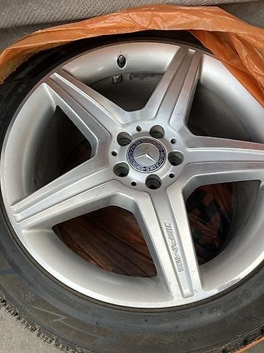Литые Диски R 19 AMG, Комплект, отверстий - 5, Б/у