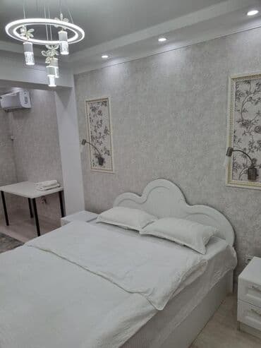 суточный дом в бишкеке: 1 комната, Душевая кабина, Постельное белье, Кондиционер — 24