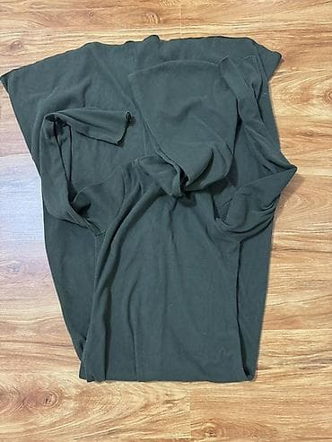 платья летние: Повседневное платье, Длинная модель, Трикотаж, Прямое, S, M — 1