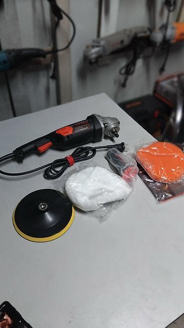 полировочная: Полировальная машина Vitton VT180-7 Новая Полный комплект Доставка — 3