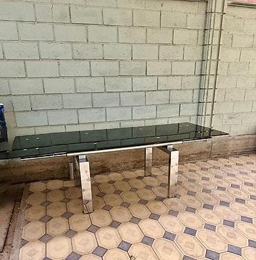 coffee table: Стол трансформер Для зала, Раскладной стол, Длина, см: 160–180 см, цвет - Черный — 2