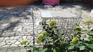 паркет купить: Стол и стул для зала, цвет - Белый — 6