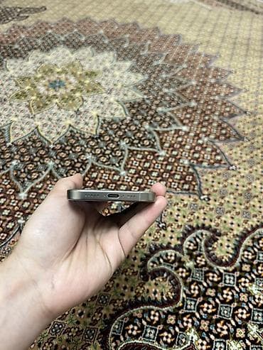 Техника и электроника: IPhone 15 Pro, Natural Titanium, 90 % — 3