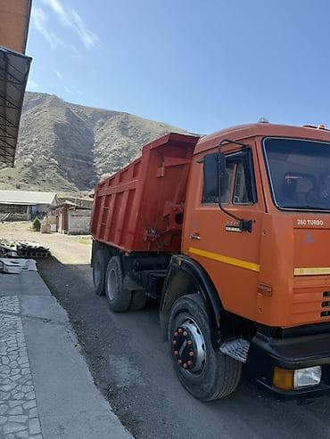 камаз песка: Самосвал КАМАЗ 65115, 6х4, оранжевый. - Двигатель: дизельный, 260 — 2