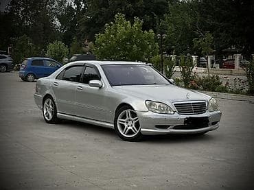 Продажа авто: Mercedes-Benz S-Class: 2001 г., 5.5 л, Автомат, Бензин, Седан — 6