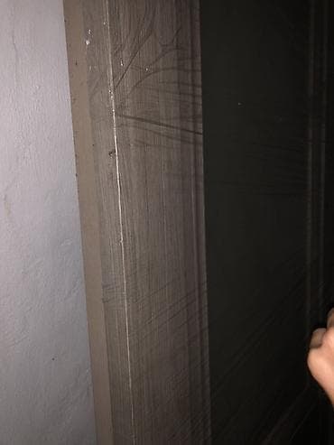 тумбочка для документов: Межкомнатные дверные полотна с вертикальной вставкой из матового — 1