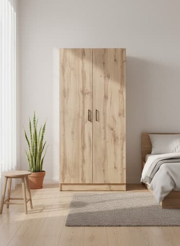 Шкаф для одежды, Новый, Прямой, ЛДСП